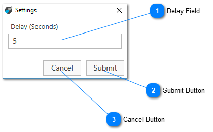 Settings Interface